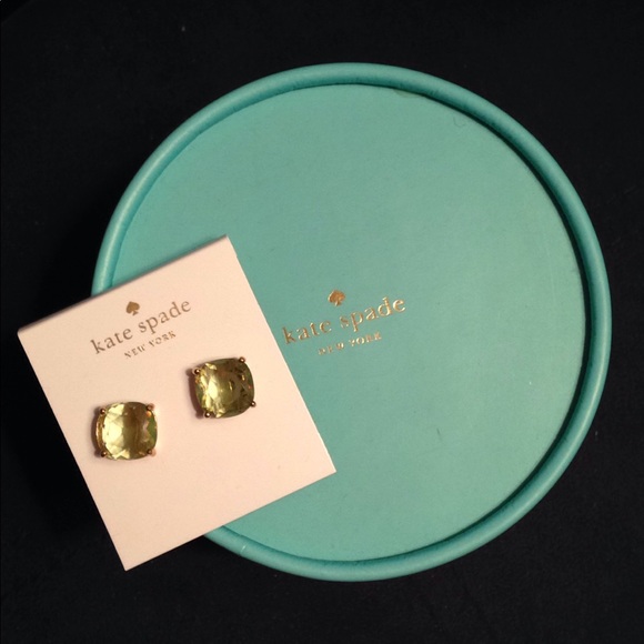 Mediterranean Blue Kate Spade earrings (brand new) - Picture 4 of 6